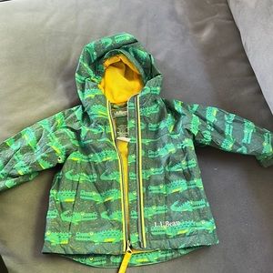 LL Bean infant raincoat size 6 - 12 months.